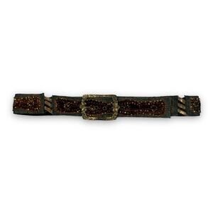 Vintage betsey‎ johnson belt tagged large 36"